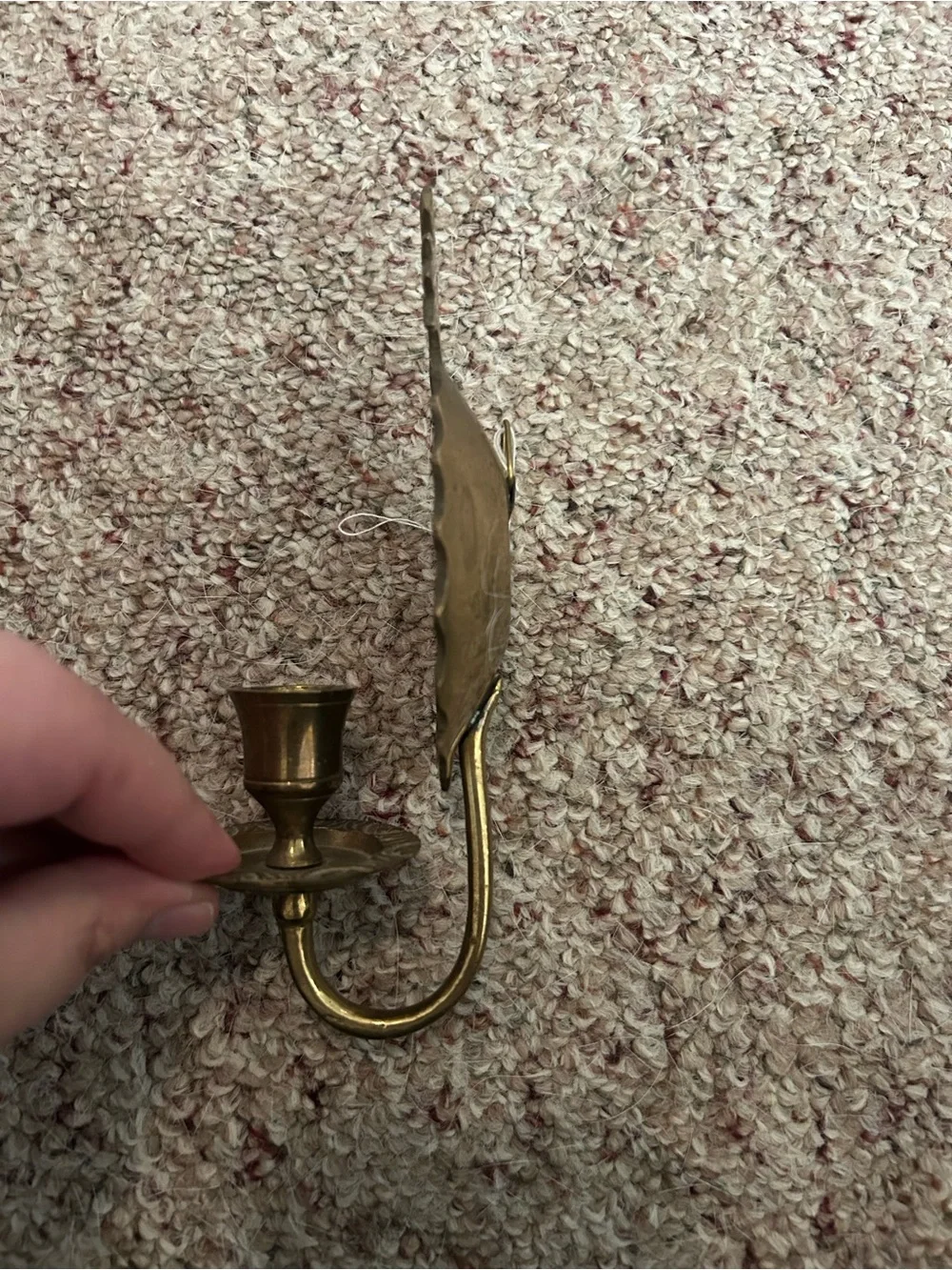 Brass Pineapple Wall Sconce Candle Holder - Decorative Home Accent